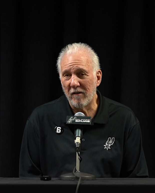 Gregg Popovich Thunder vs Spurs Preseason Post-Game (Oct. 13)